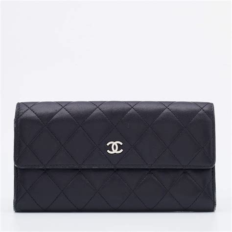 chanel cc continental wallet